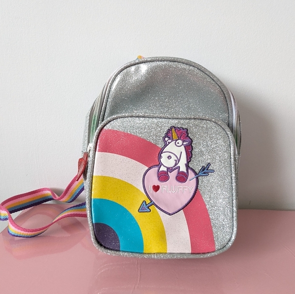 Fluffy unicorn mini backpack Universal Studios - Picture 1 of 10